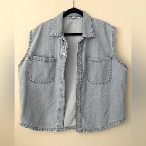 Zara oversized vest size small